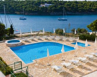 Apartment Milna - with Swimming Pool & Amazing Seaviews, above Bijaka Beach - Milna (Brač) - Pool