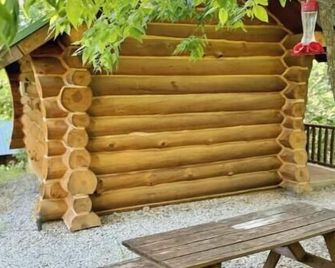 Nice cabin overlooking the water and close to Glade Top Trail Mark Twain Forest - Ava - Patio