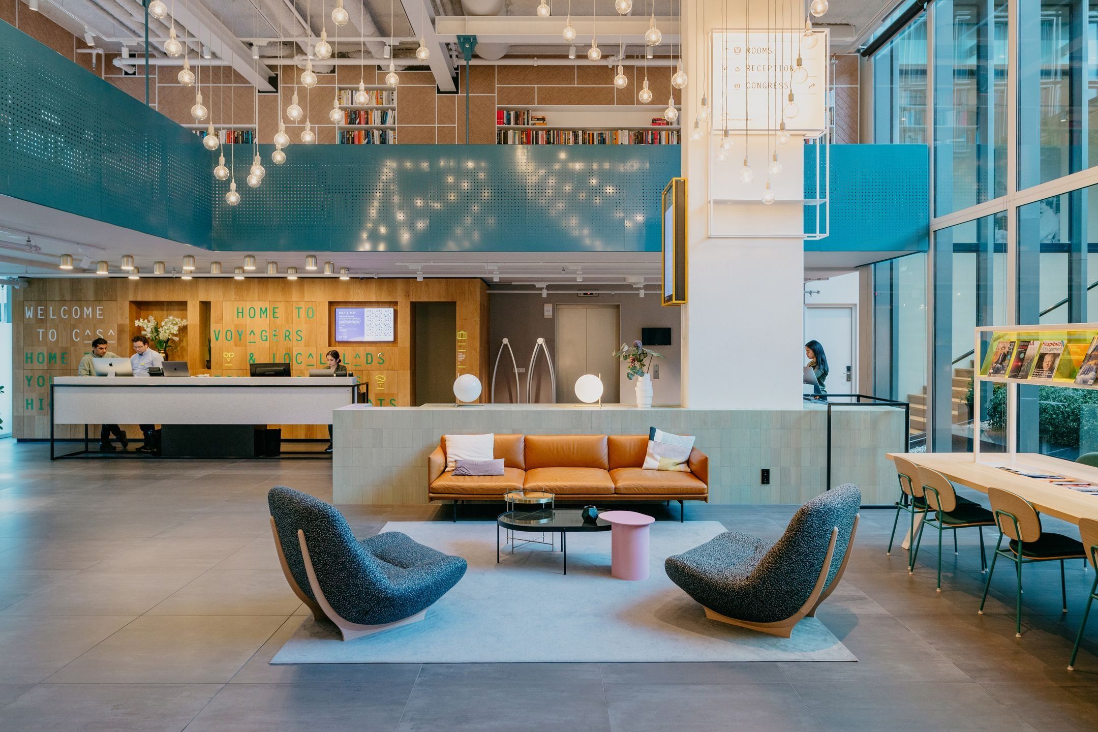 Hotel Casa Amsterdam - אמסטרדם - לובי