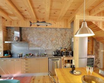 Masia Spa Can Pascol Casa Ecologica - Pontons - Cocina