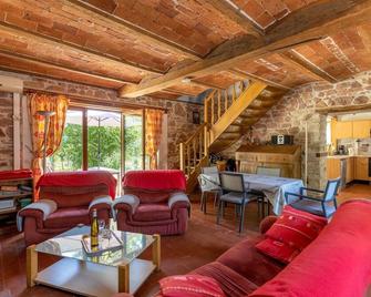 Country House near Parc du Morvan with Pool - Tintury - Sala de estar