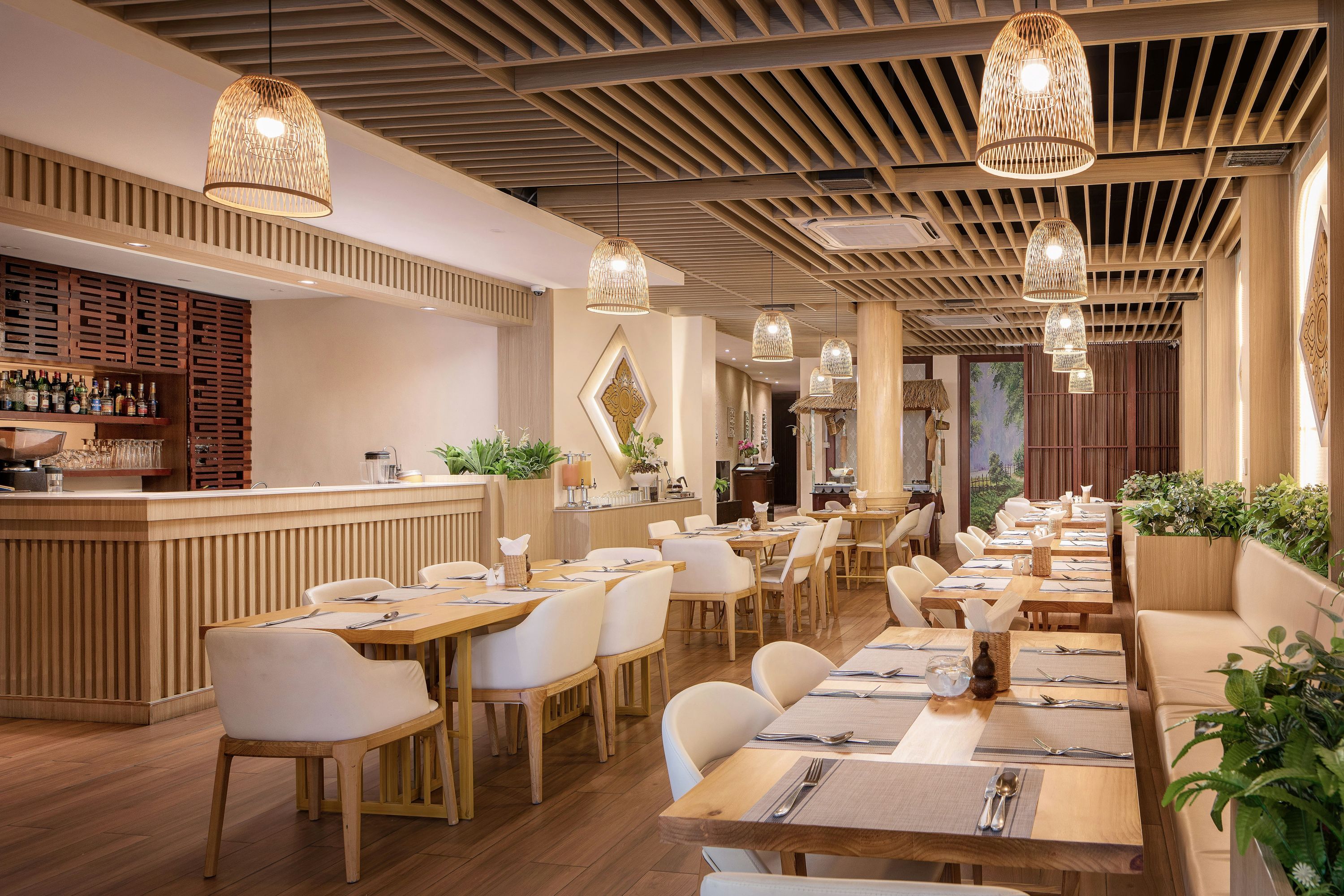 G Mekong Hotel - פנום פאן - מסעדה