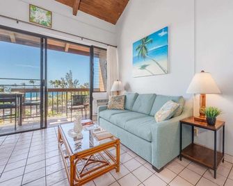Maui Vista 1417 Mv 1417 Updated 2bd W Pool Ac Bbq Near Beach - Kihei - Wohnzimmer