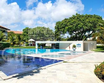 02 Quartos - Carneiros Beach Resort - Ideal para Família - Tamandare - Piscina