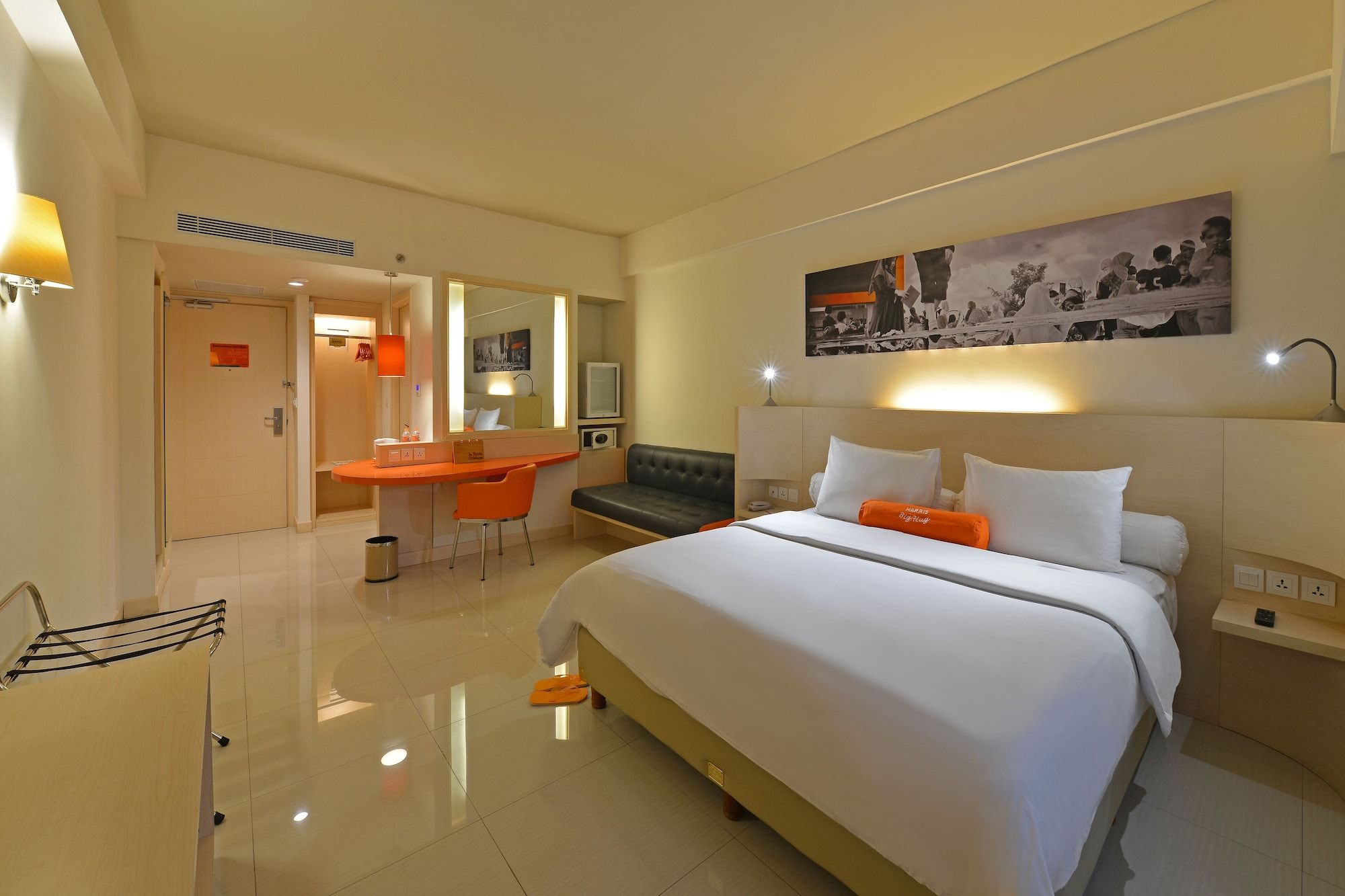 Harris Hotel & Conventions Ciumbuleuit Bandung - באנדונג - חדר שינה