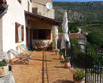 Individual House Facing The Canyon Of Verdon Calm Absolute - La Palud-sur-Verdon - Balcon