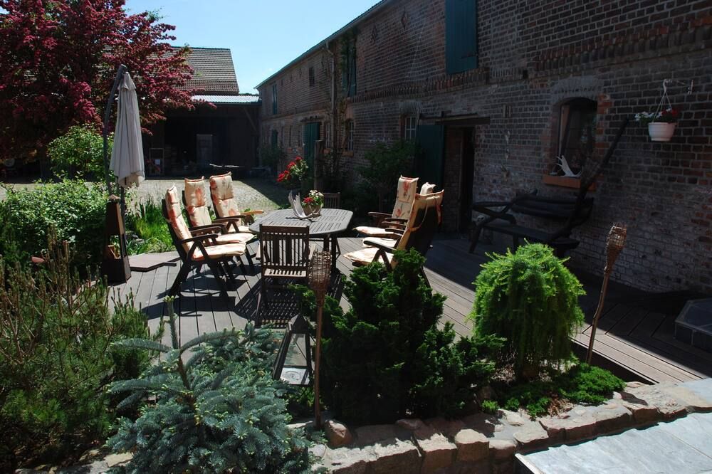 Vacation in the High Fläming - Bad Belzig - Patio