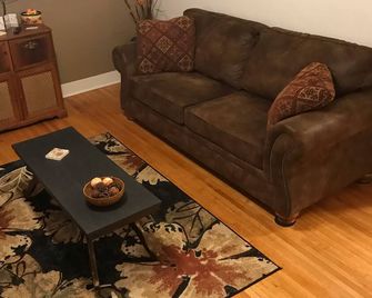 Day Street Suites. Historic Phelps Mansion. Main Level Suite #2 - Decorah - Sala de estar