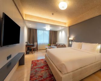 Jardin Hotels Teen Imli - Indore - Bedroom