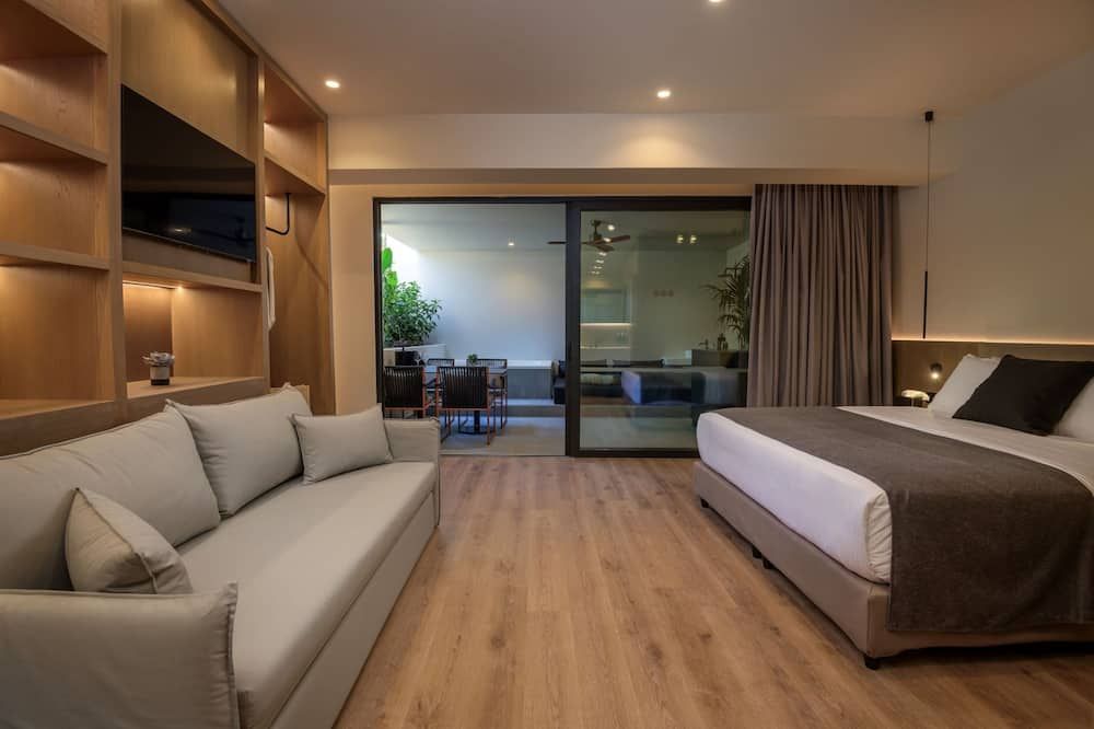 إفانيك تشيك هوتل - Kálymnos - غرفة نوم