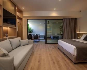 Evanik Chic Hotel - Kálymnos - חדר שינה