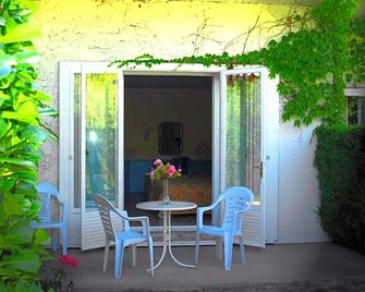 Motel Des Bruyeres - Lamotte-Beuvron - Patio