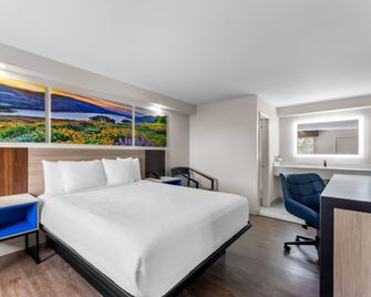 Days Inn by Wyndham Indianapolis East Post Road - אינדיאנאפוליס - חדר שינה