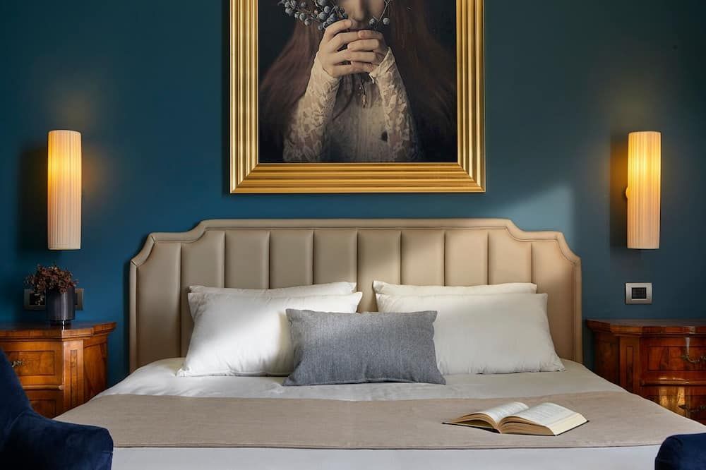 Hotel Villa Del Sogno - גארדונה ריביירה - חדר שינה