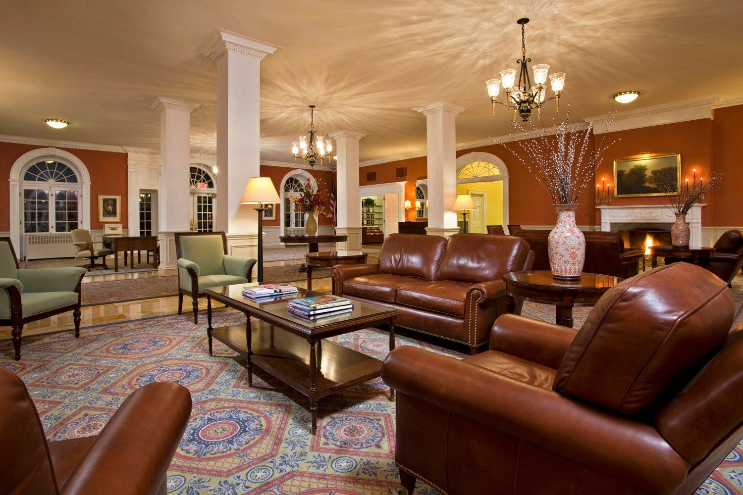 Gideon Putnam Resort And Spa - סאראטוגה ספרינגס - טרקלין