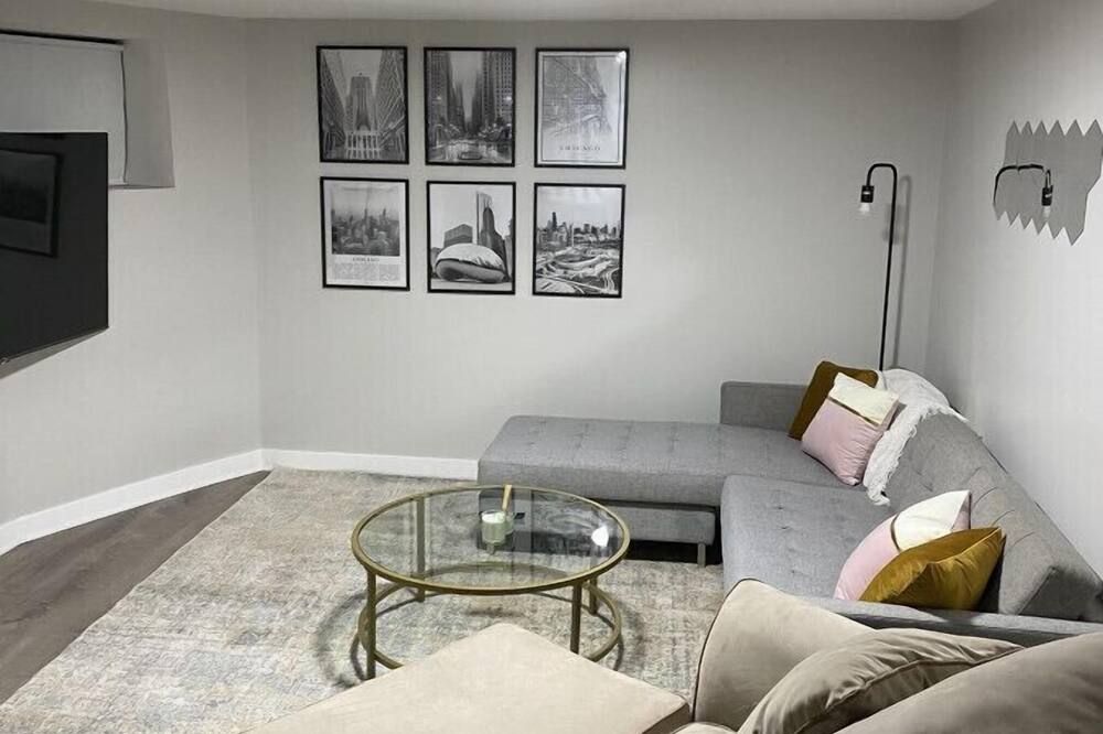 Stylish Urban Retreat 3 Bedroom Newly Re - שיקאגו - סלון