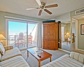 Oak Island Beach Villa 1512 / 1000 Caswell Beach Road - Coastal Vacation Resorts - Oak Island - Sala de estar