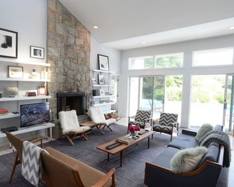Idyllic views in Water Mill with pool and tennis - Water Mill - Lounge