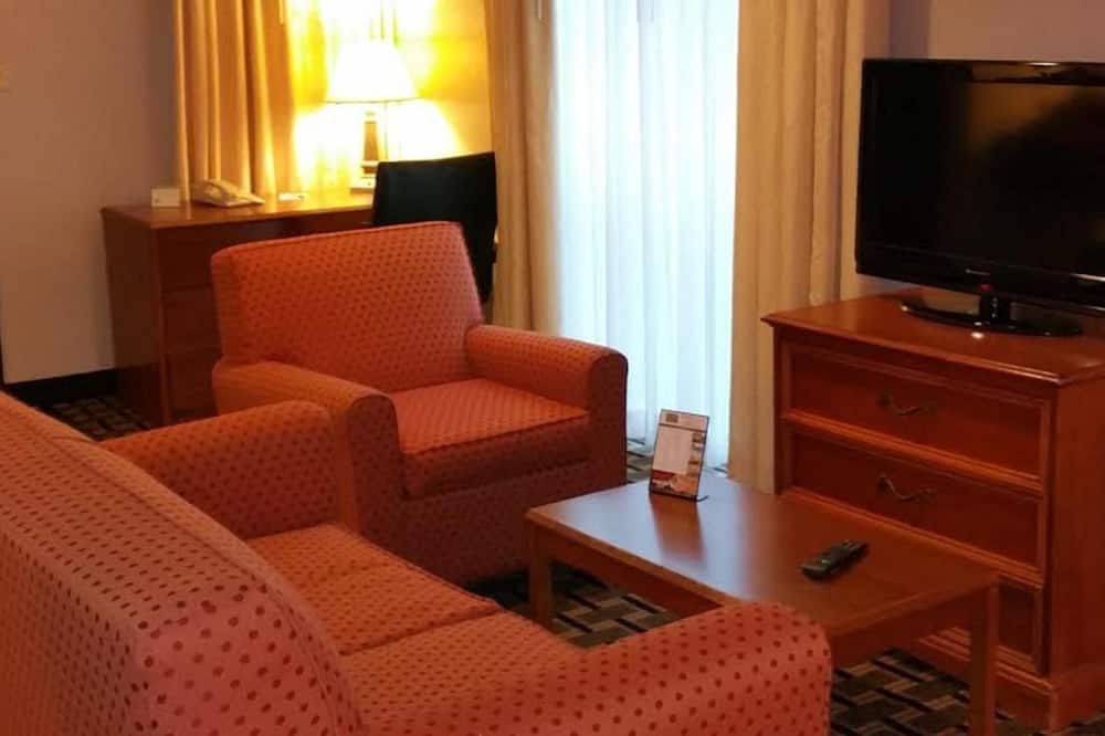 Living room view of Extended Studio Suite Hotel