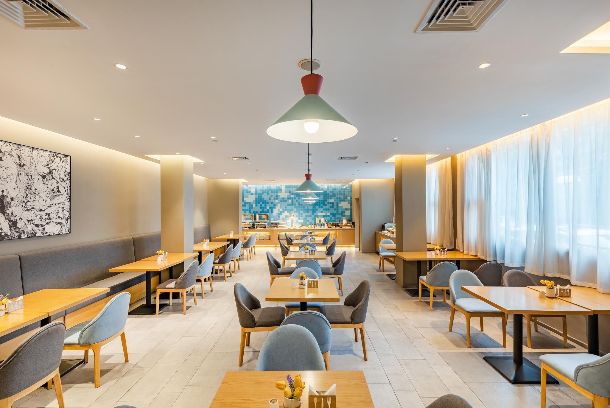 Homeinn · neo (Tianjin Railway Station Binjiang Avenue Pedestrian Street) - تيانجين - مطعم