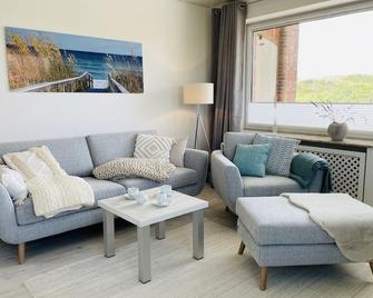 Düne 77 Moderne Ferienwohnung - Baltrum - Wohnzimmer