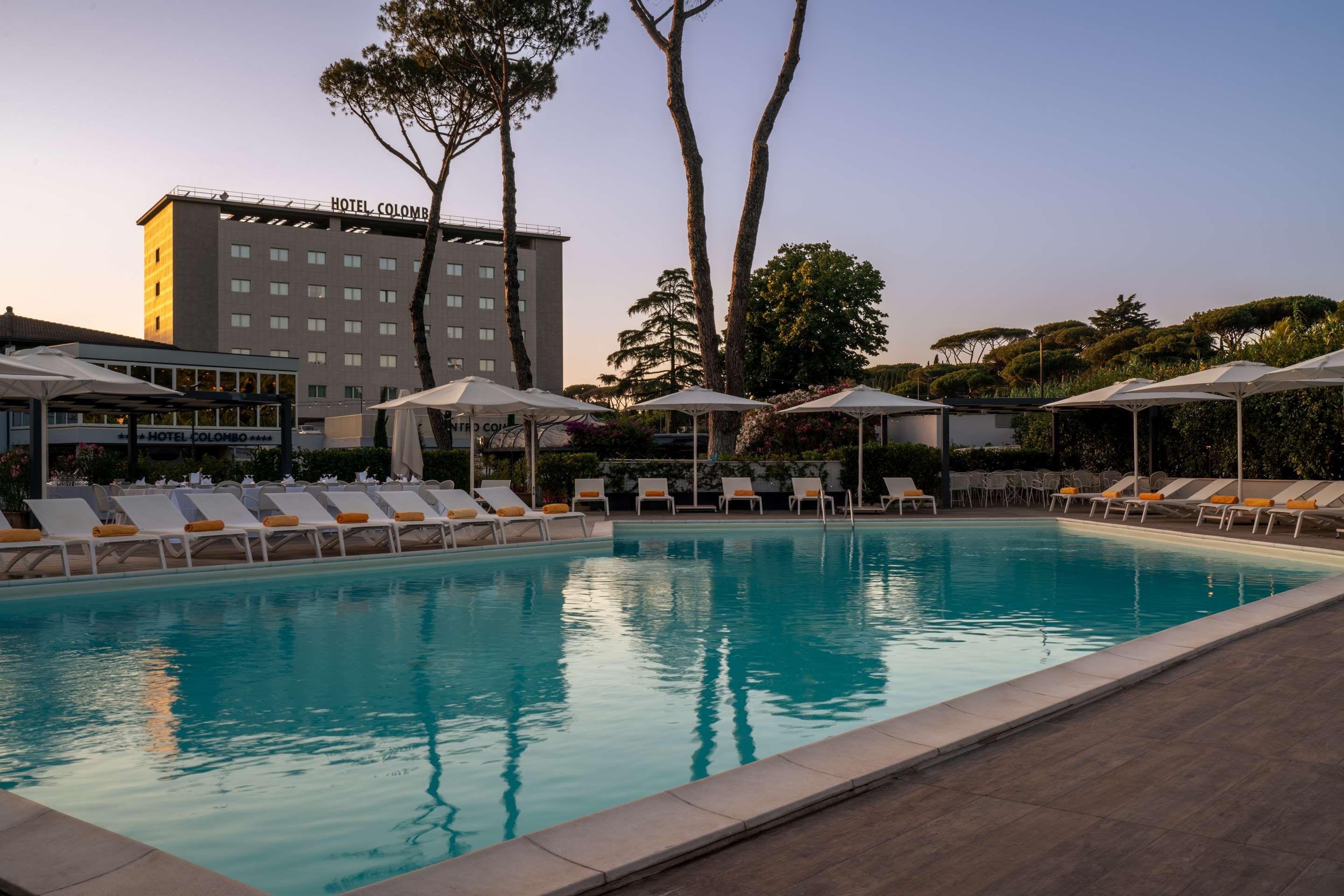 Hotel Cristoforo Colombo - רומא - בריכה