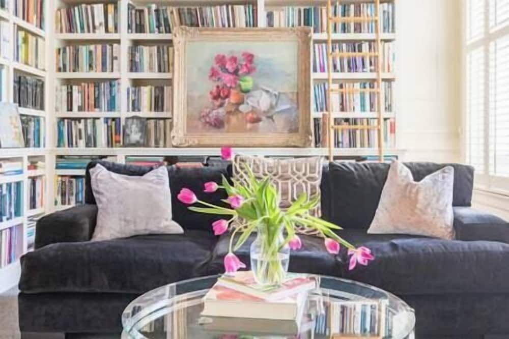 Pacific Heights Victorian Bedroom & Bathroom - סן פרנסיסקו - סלון