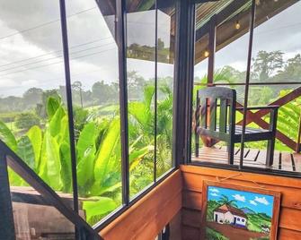 Amalfi Forest House La Fortuna Hot Tub Wifi Ac - Chachagua - Balcony