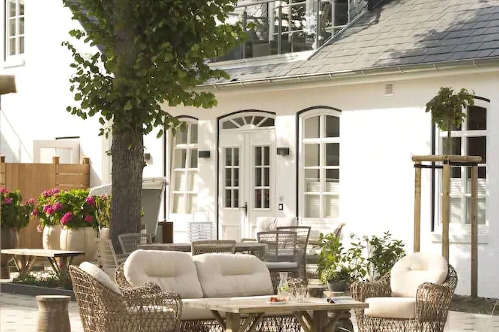Hotel Hof Galerie - Rantum - Patio