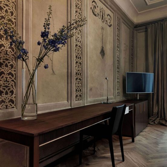 Bathroom view of Hotel Pod Roza