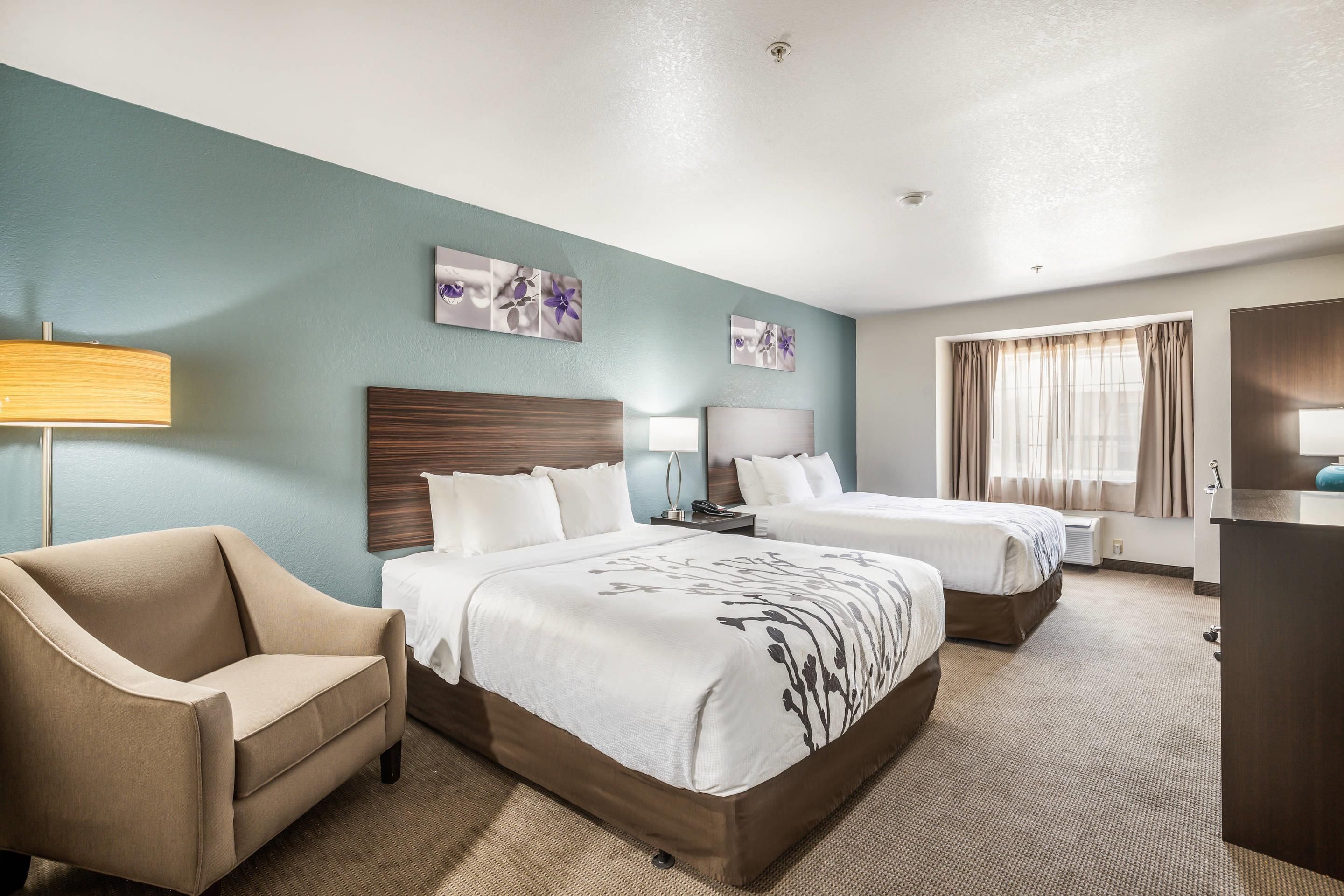 Sleep Inn and Suites Tallahassee-Capitol - טאלהאסי - חדר שינה