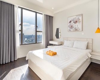 Zo River Gate Apartment Free Pool&gym - Ho Chi Minh Stadt - Schlafzimmer