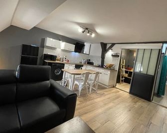 Apartment 4 Center Semur En Auxois 'At Delphine And Guillaume' France - Semur-en-Auxois - Living room