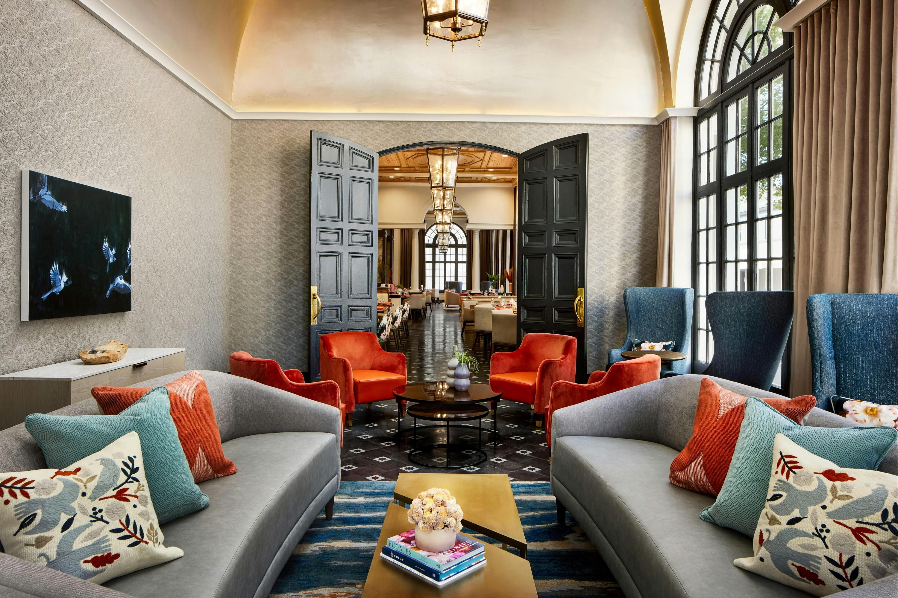 The Terrace Hotel Lakeland, Tapestry Collection by Hilton - Lakeland - Sala de estar