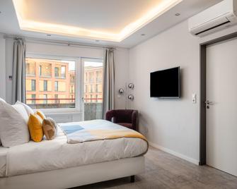 numa | Oben Apartments - פרנקפורט אם מיין - חדר שינה