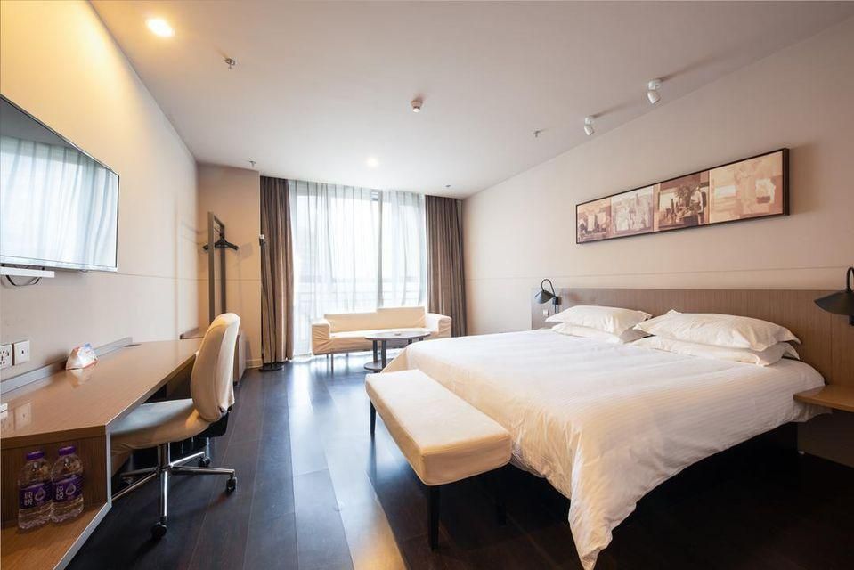 Jinjiang Inn Select Nanjing Getang Metro Station Meili Plaza - נאנז'ינג - חדר שינה