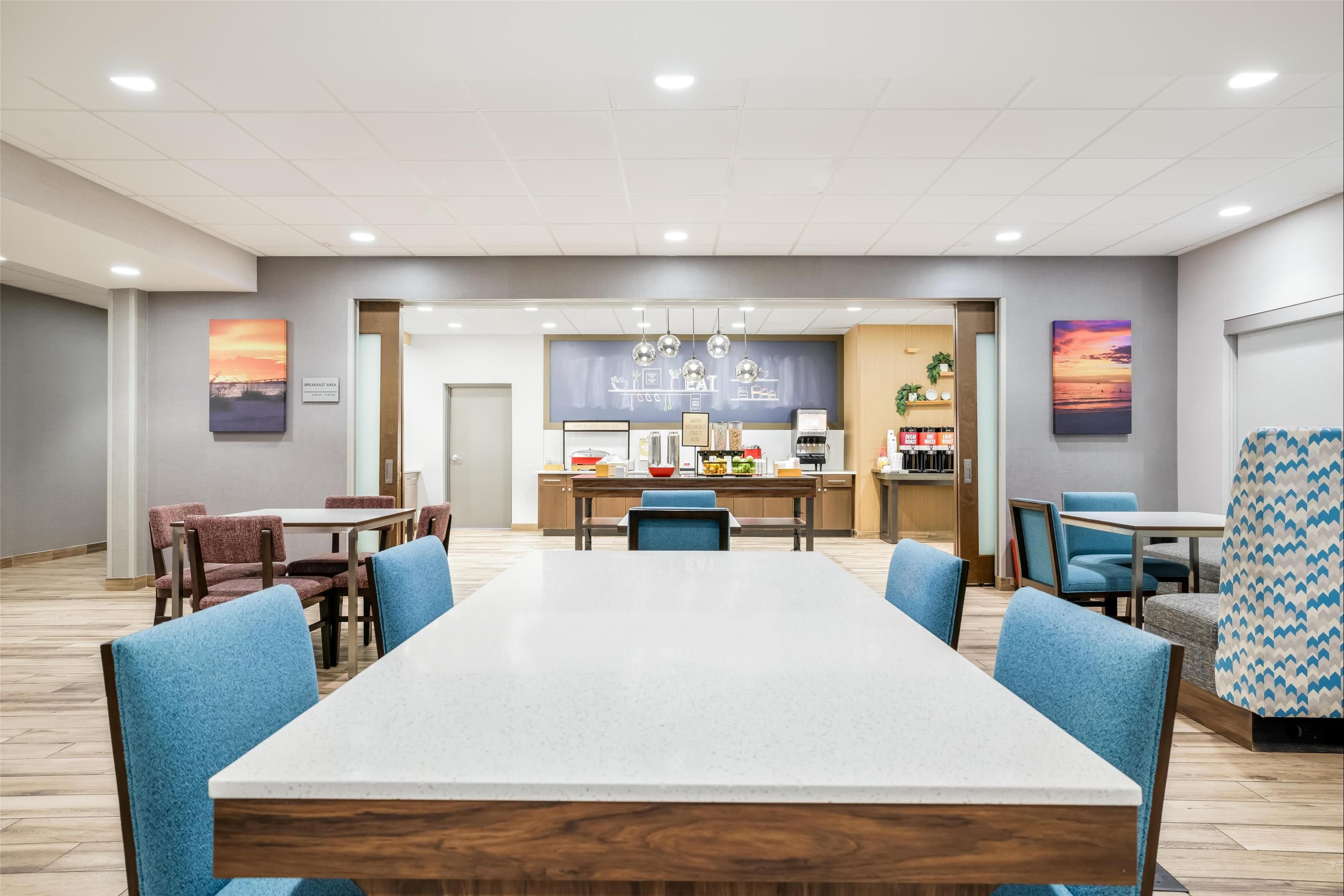 Hampton Inn by Hilton Fort Myers Downtown - פורט מאיירס - חדר אוכל