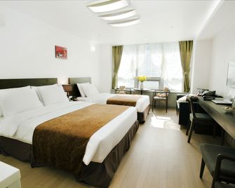 Hotel Hu Incheon Airport - Incheon - Quarto