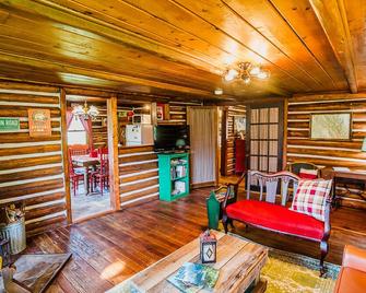 Authentic Vintage Cabin 9 Miles from Glacier - Martin City - Pokój dzienny