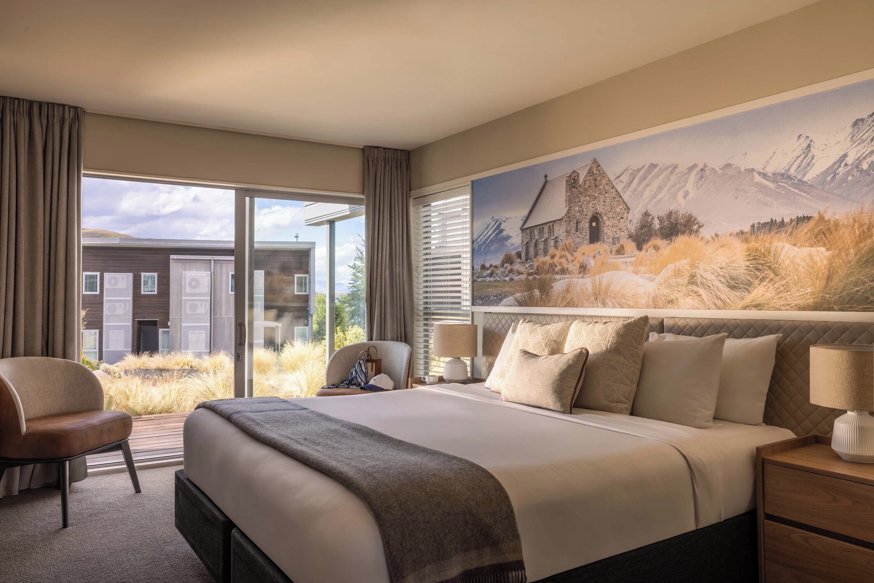 ببرز بلو ووتر ريزورت - ليك تيكابو - غرفة نوم