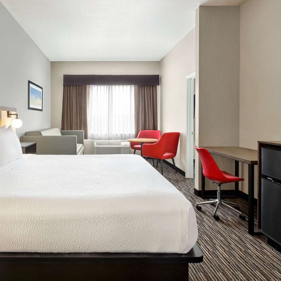 Bedroom view of Ramada by Wyndham Marina