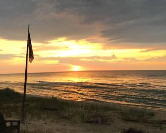 Oostburg,WI Beach front, Lake Michigan - Oostburg