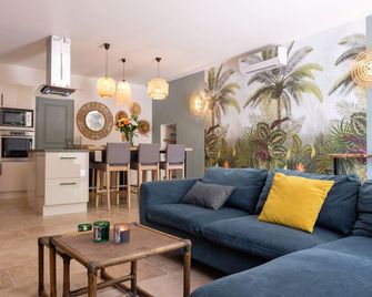 Mas 9 Romanin : Gîte Alfredo - Saint-Rémy-de-Provence - Salon