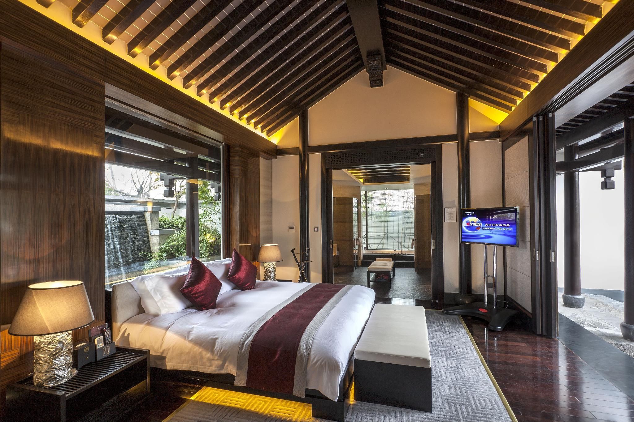 Yurun Hanyuelou Villa Resort Huangshan - הואנגשאן - חדר שינה