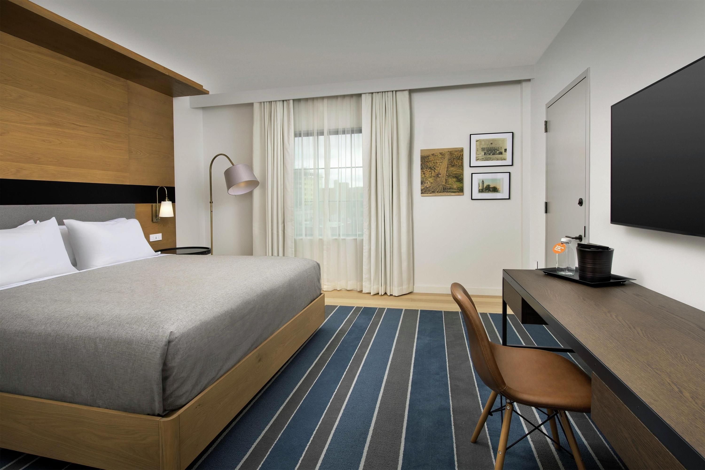 Canopy by Hilton Ithaca Downtown - איתקה - חדר שינה