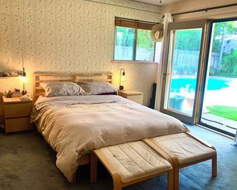 Gorgeous summer Haven with Pool and Sauna - Woodland - Slaapkamer