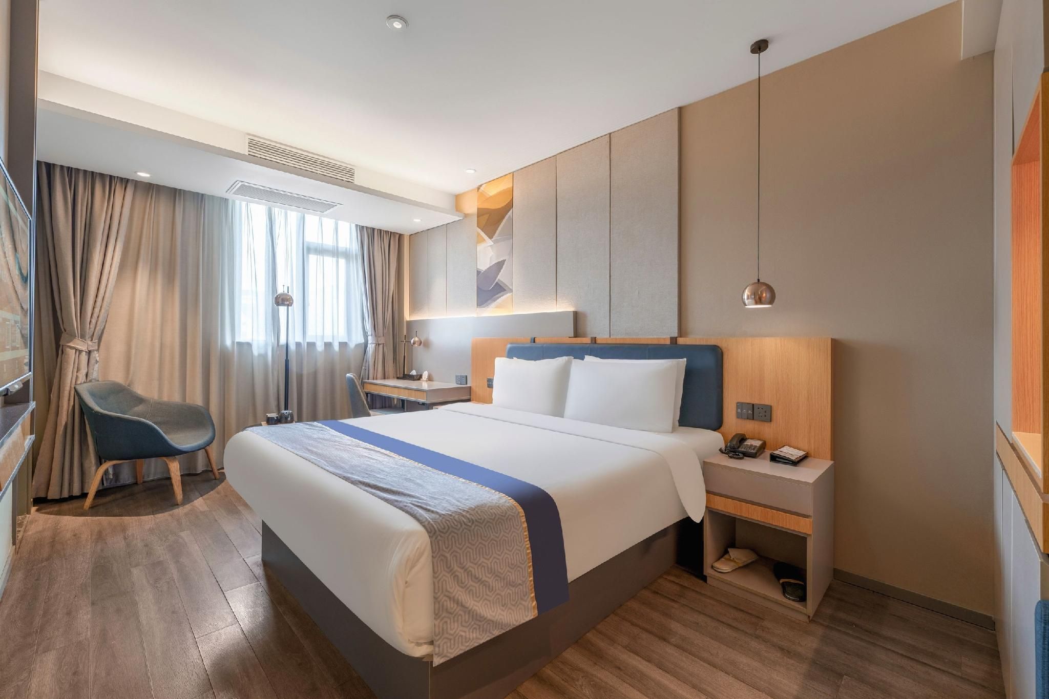 Home Inn Style Golden Nanjing Confucius Temple Tongjimen - نانجينغ - غرفة نوم