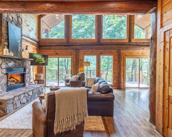 Watershed 2 - Perfect for a Double Date Retreat or Family Fun! - Almond - Living room