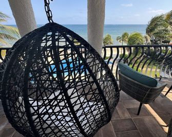 Paradise On Earth @ Puerto Morelos With Unbeatable Ocean View - Puerto Morelos - Balkon