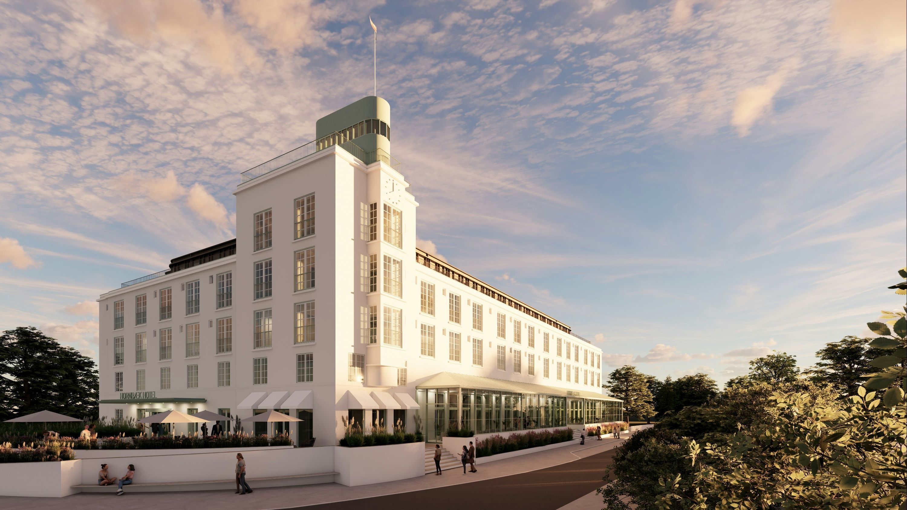 Cori Hornbaek Hotel - Hornbaek - Gebäude